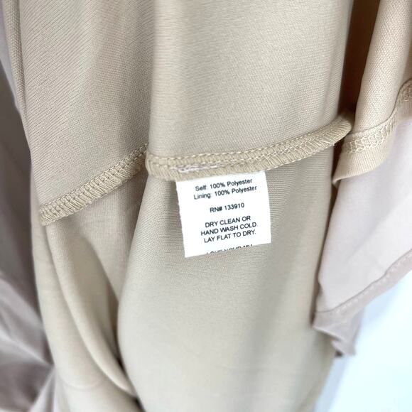 Show Me Your MuMu Caitlin Ruffle Maxi Dress Show Me The Ring Crisp XXL NWT - Picture 6 of 9